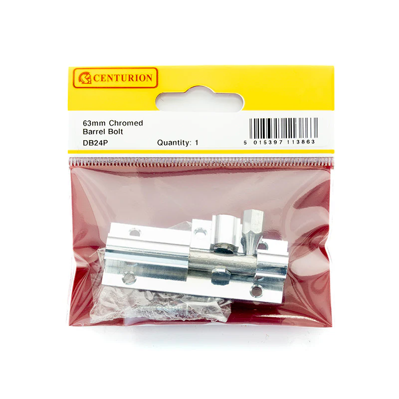 63mm X 25mm CP STRAIGHT BARREL BOLT