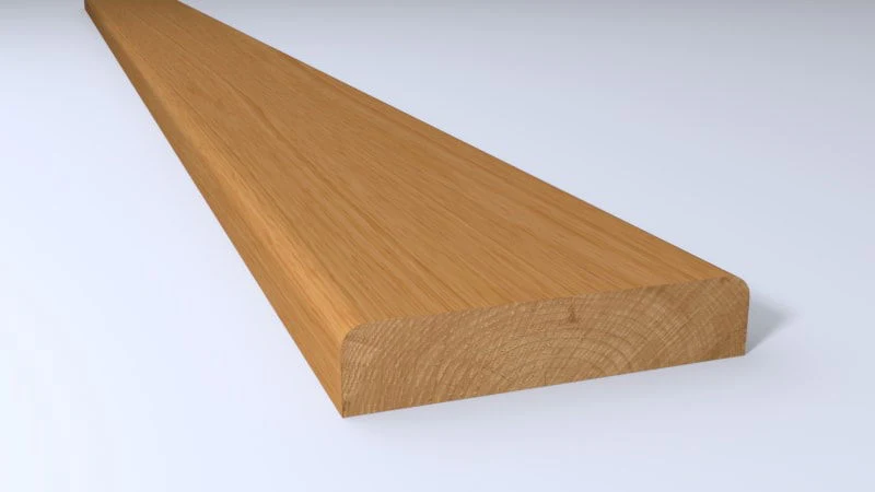 94 X 32   D  RAIL MICROSHADES BROWN PER  4.8MT LENGTH