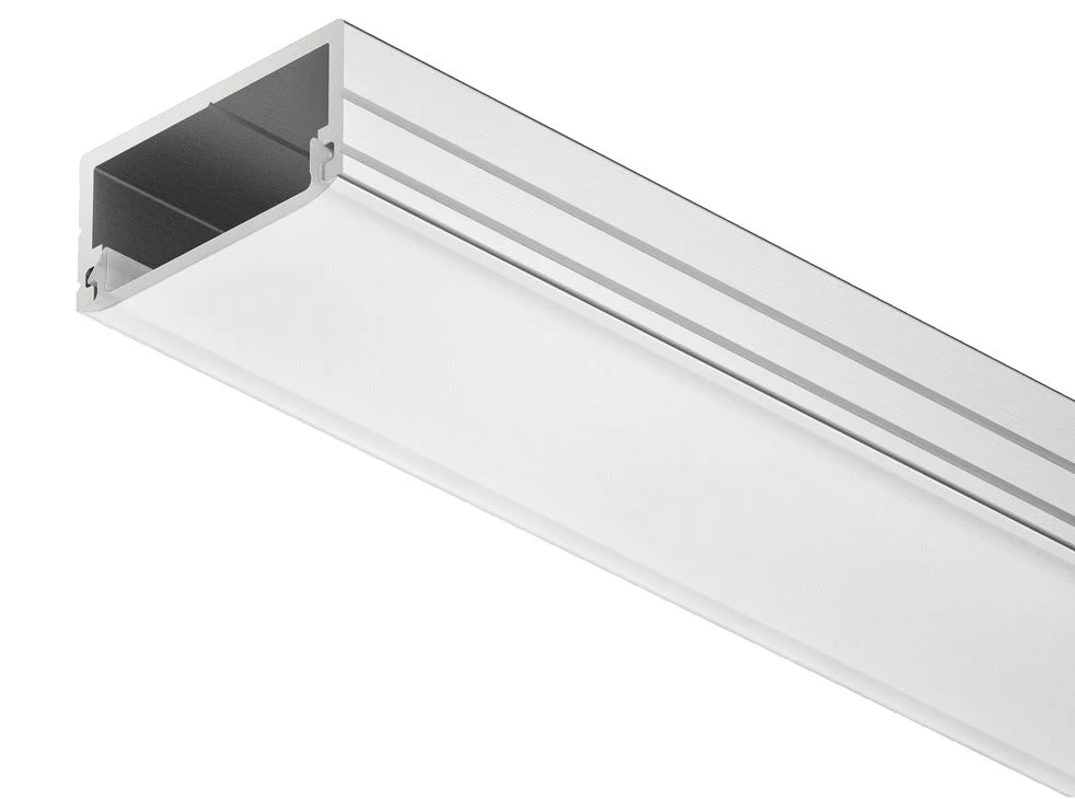 Aluminium Profile for Flexible Strip Lights 18mm X 8.5mm x 2500mm