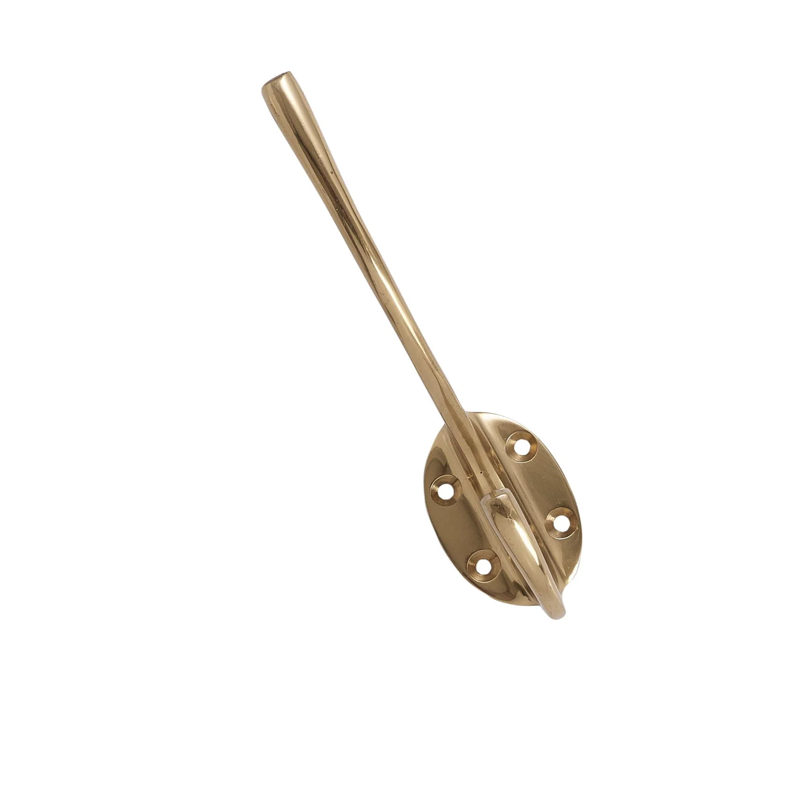 BASTA BRASS HAT & COAT HOOK TWIN PK