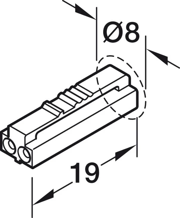 Connecting Lead, for Loox5 12 V Modular Lights and Other Consumers - Image 3