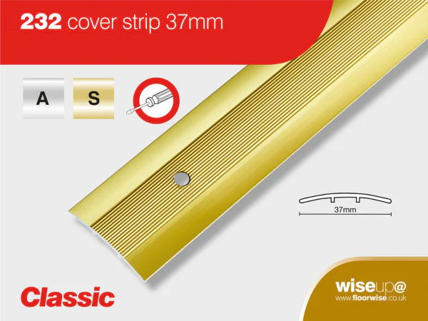 COVER STRIP SIMBRASS 37MM 2.7M