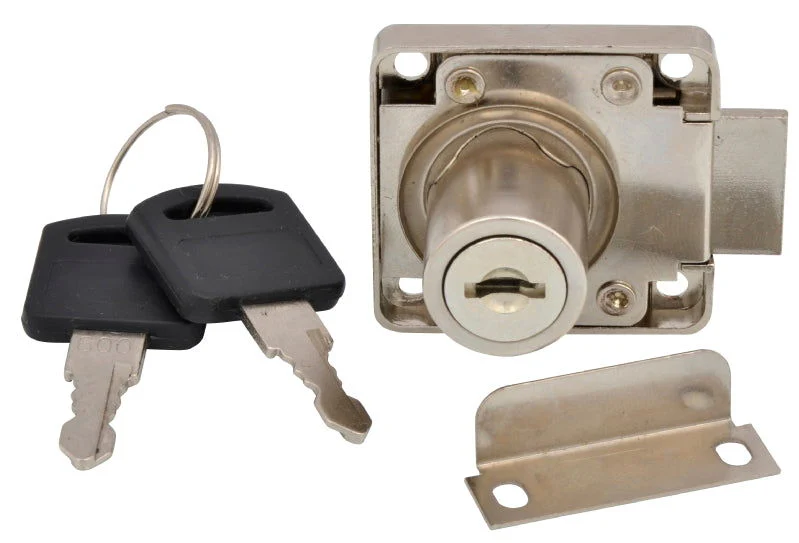 CYLINDER LOCK NICKEL KEYED TO DIFFER