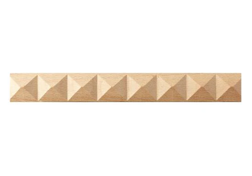 DECORATIVE MOULDING PYRAMID SHAPED 16MM X 2440MM