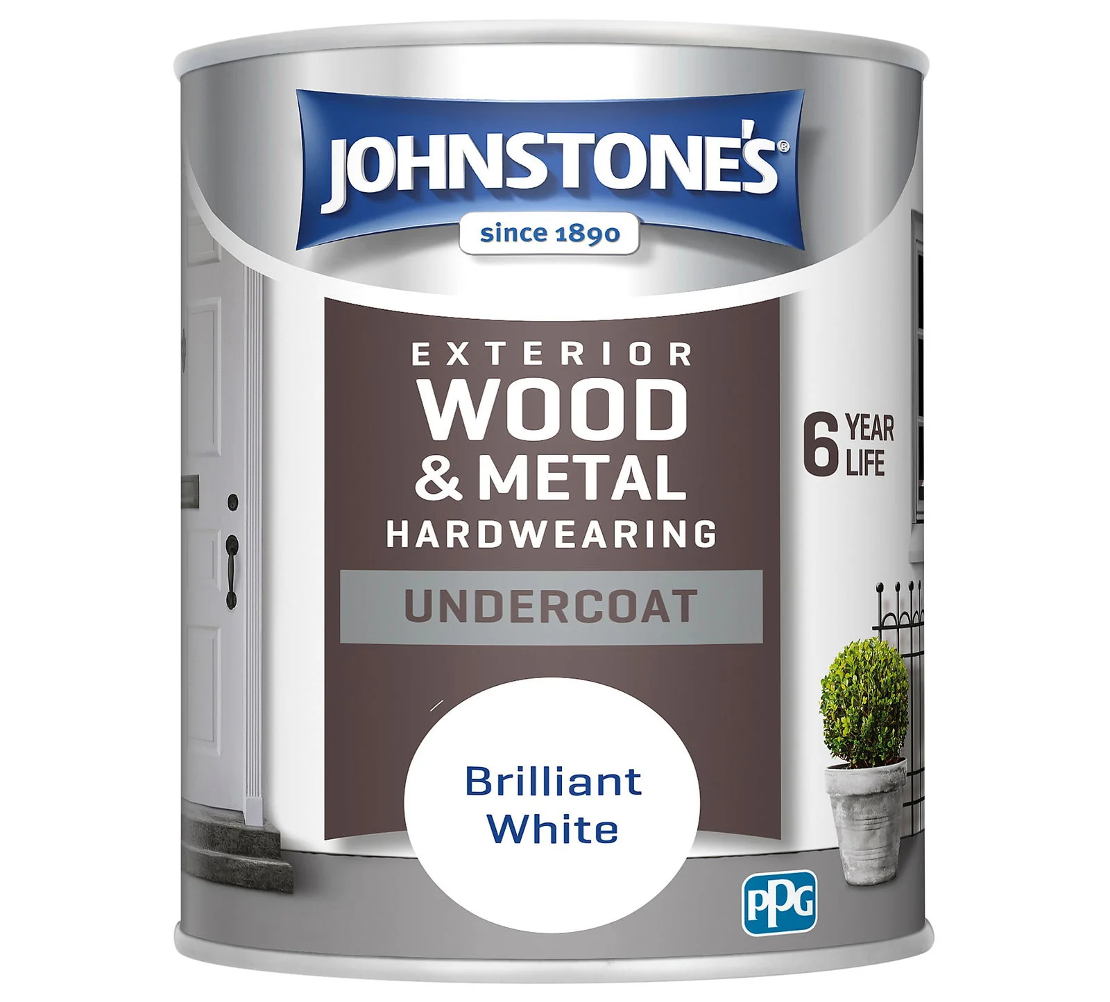 JOHNSTONE'S EXTERIOR 750ML WHITE UNDERCOAT