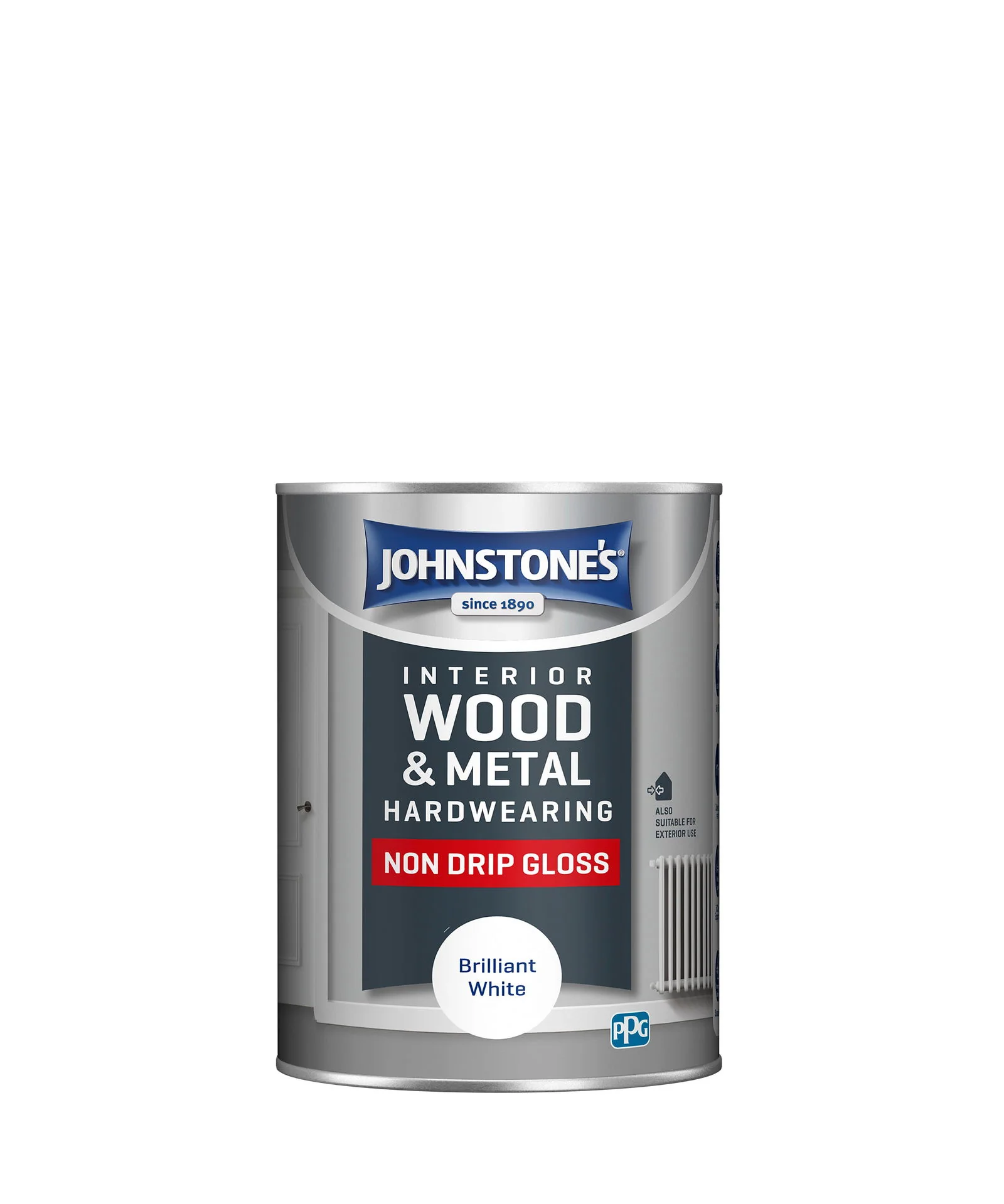 JOHNSTONE'S HARDWEARING NON DRIP GLOSS 1.25LT
