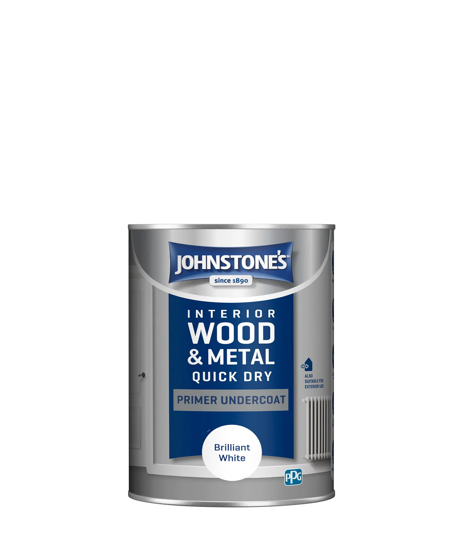 JOHNSTONE'S  QUICK DRY UNDERCOAT WHITE 1.25 LT