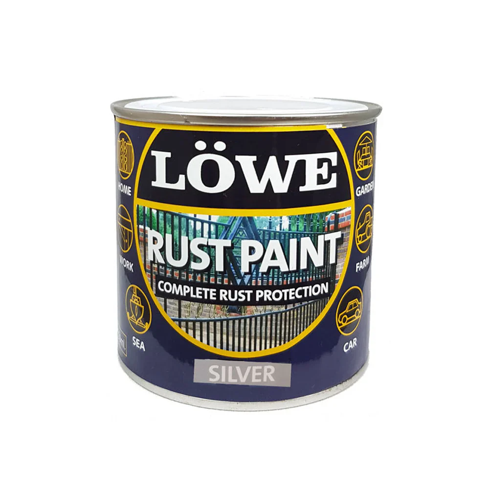 LOWE METAL PAINT SILVER 500ML