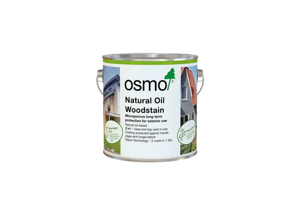 OSMO NATURAL OIL WOODSTAIN EBONY 2.5LT