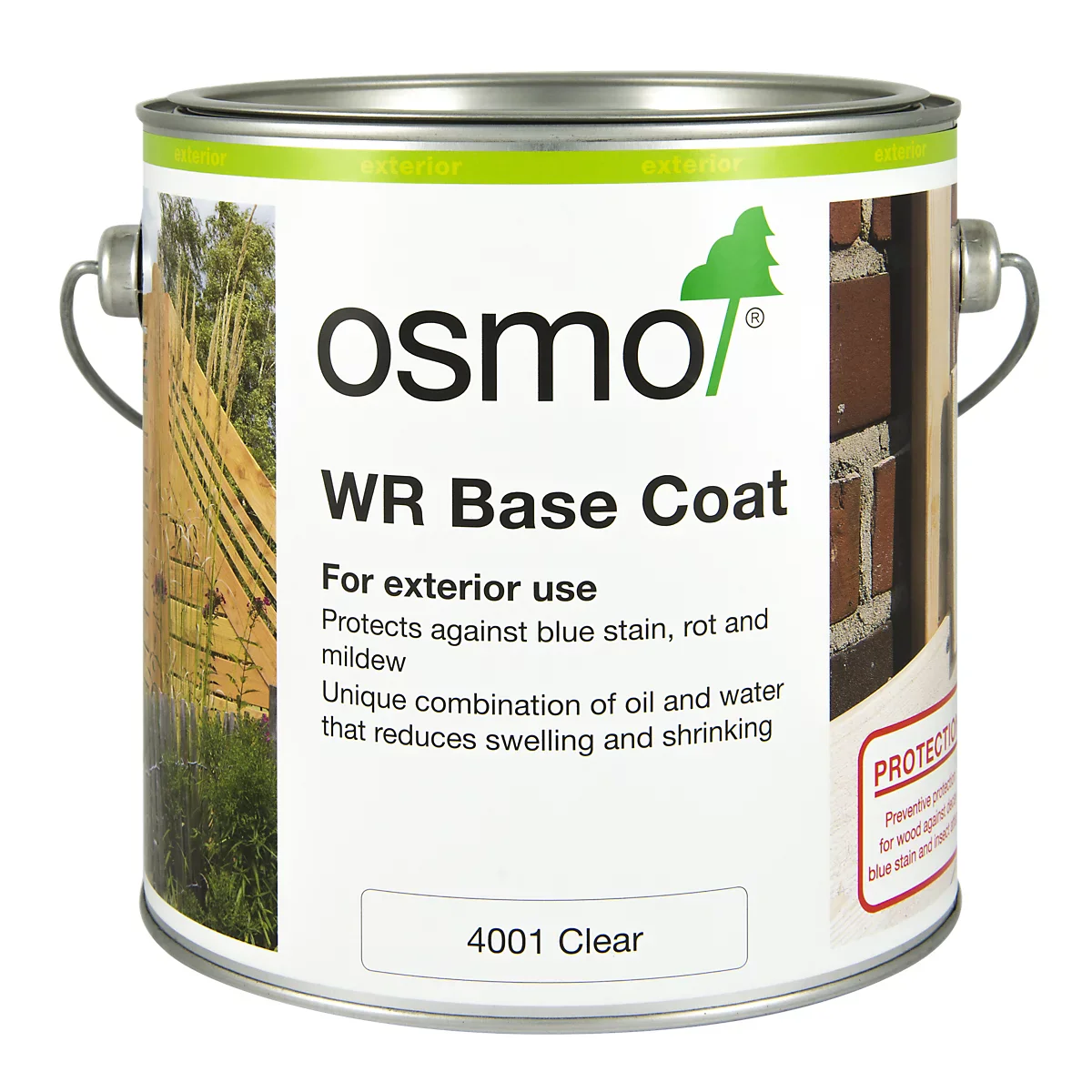 OSMO WR BASECOAT CLEAR (FOR SOFTWOOD EXTERIOR) 750ML