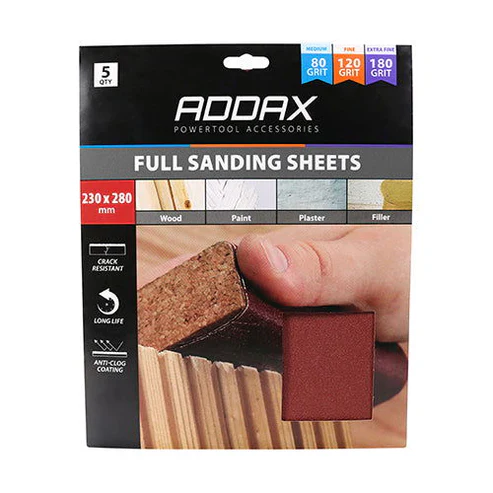 TIMCO 230 x 280 SANDING SHEETS PK5 - Image 4