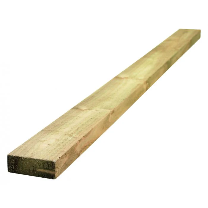 WHITE DEAL ROUGH TREATED 6 X 1 (150X 22) PER 4.8MT LENGTH
