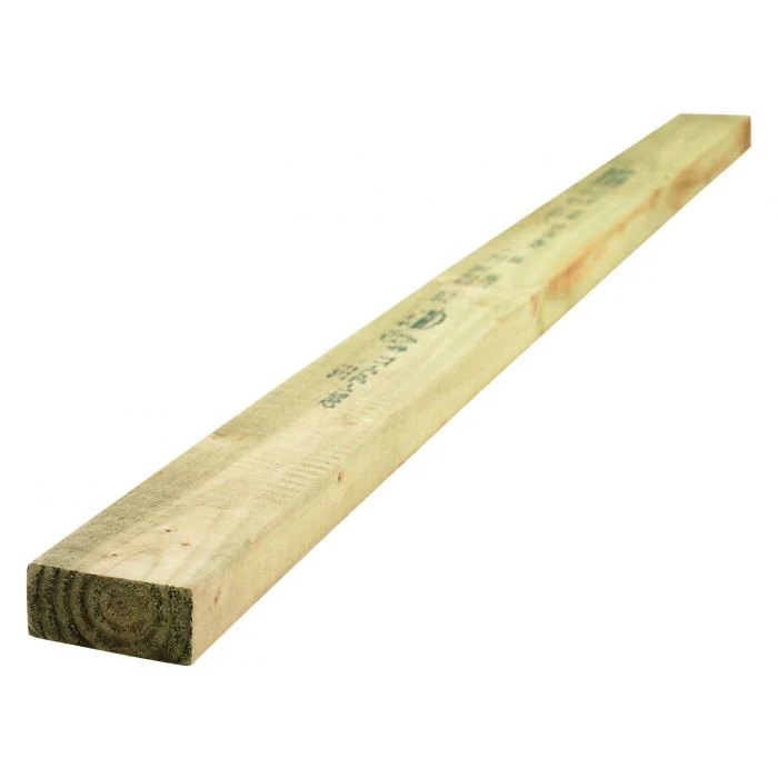 WHITE DEAL ROUGH TREATED 6 X 2 (150X 44) PER 4.8M LENGTH
